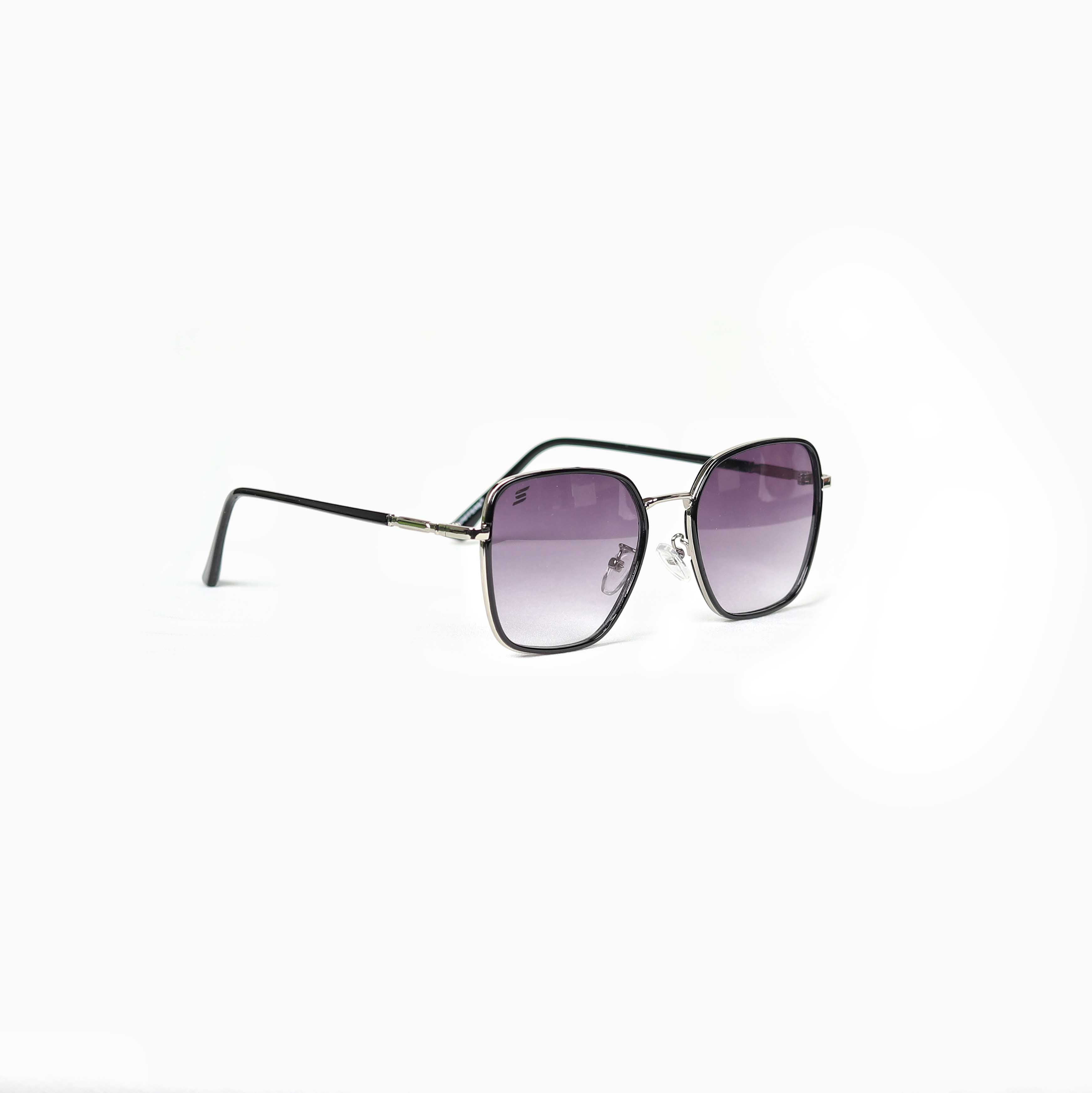 Bandits square PC shades (Venom silver black)